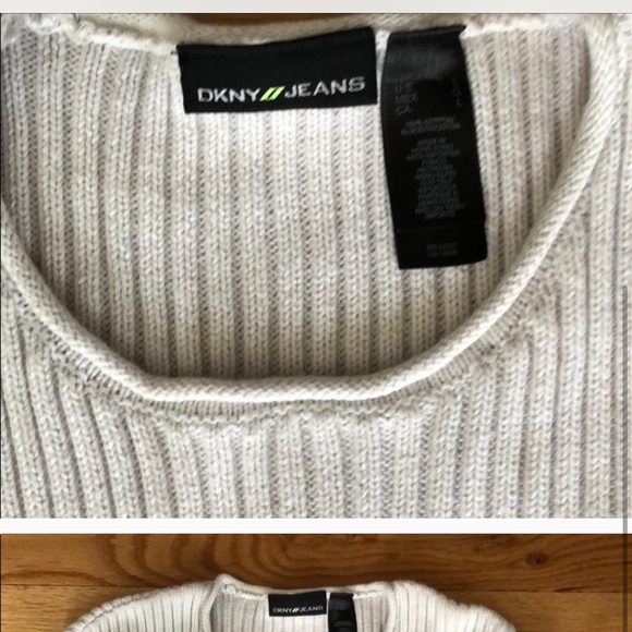 DkNY white sweater - Picture 2 of 2